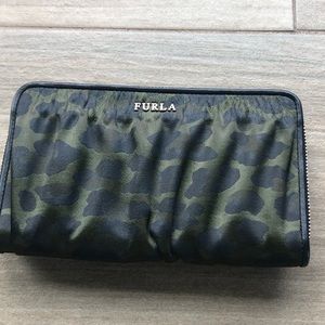 Brand new Furla leopard print wallet